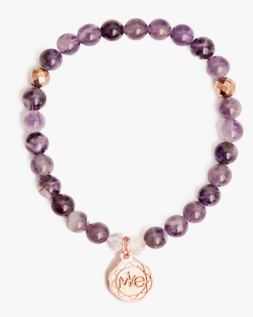 Amethyst 6mm - Bracelet, transparent png download