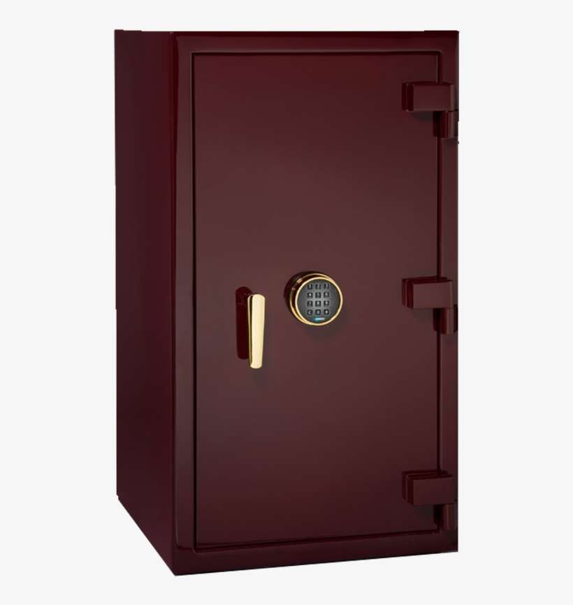 Amethyst In Burgundy With Brass - Home Door, transparent png download