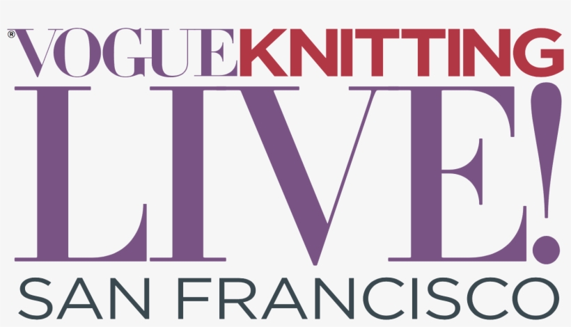 Vogue Knitting Live San Francisco - Poster, transparent png download