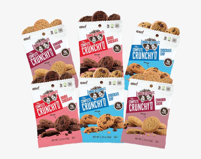 The Lenny & Larry's Whole Buncha Crunch Bundle - Chocolate Chip Cookie, transparent png download