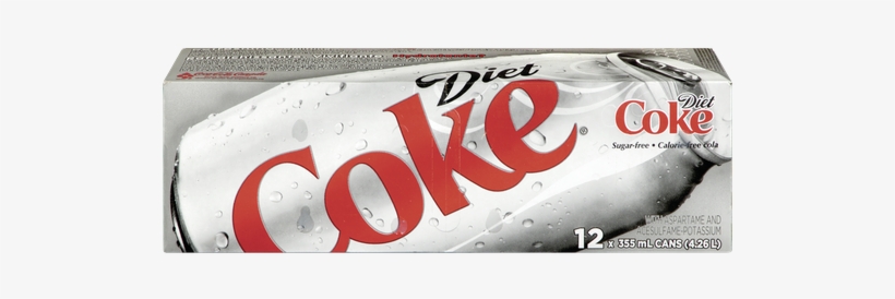 Diet Coke 355mlx12 - Diet Coke, transparent png download