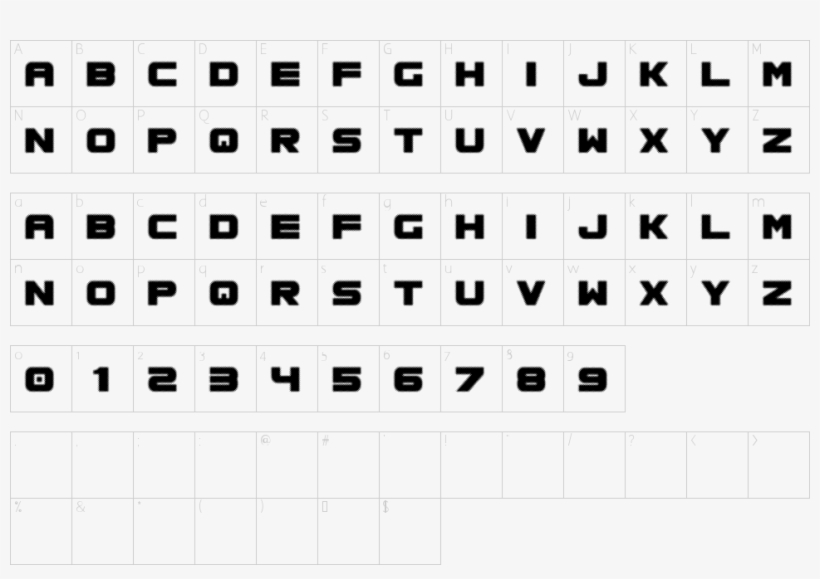 Character Map - Number, transparent png download