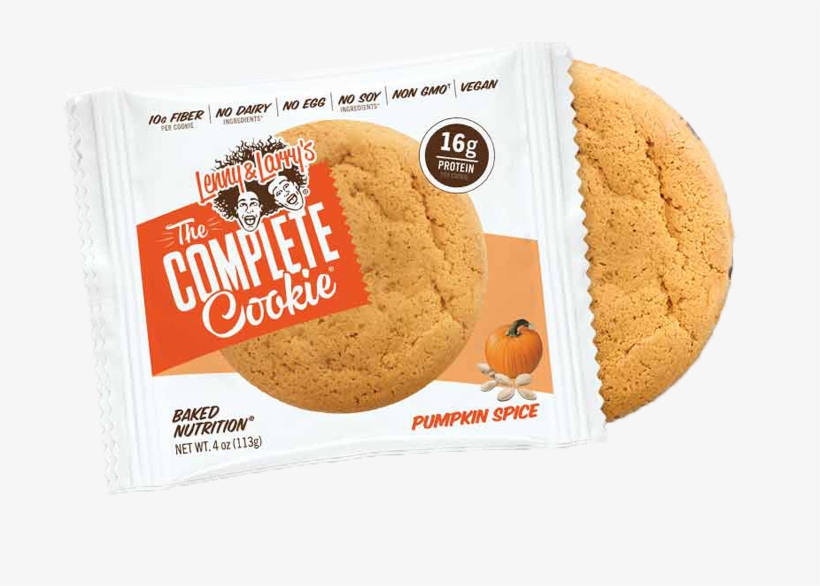 Lenny And Larry's Pumpkin Spice Complete Cookie - Peanut Butter Cookie, transparent png download