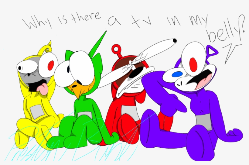 Teletubbies By B3n7l3y-dbhjlpe - Cartoon, transparent png download