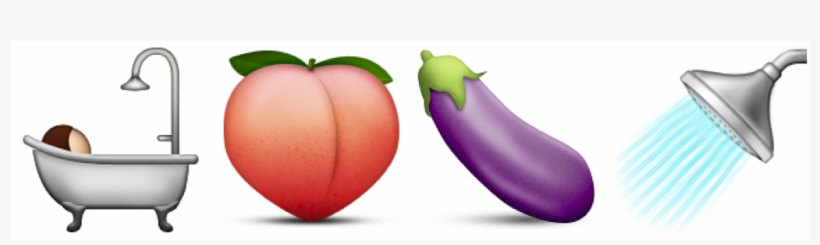 11 Sexts To Send Your Man Using Emojis 29secrets - Eggplant, transparent png download