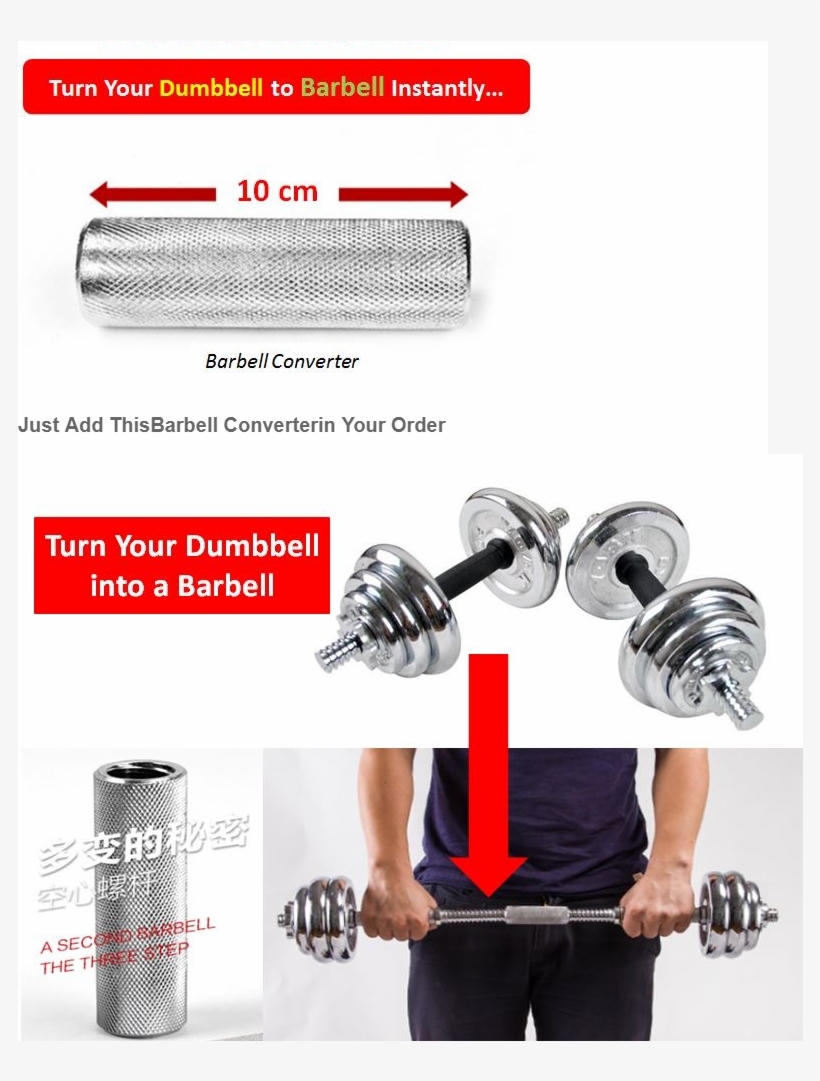 Sellincost 15kg Chrome Dumbbell Steel Iron 1 Pair 10cm - Dumbbell, transparent png download