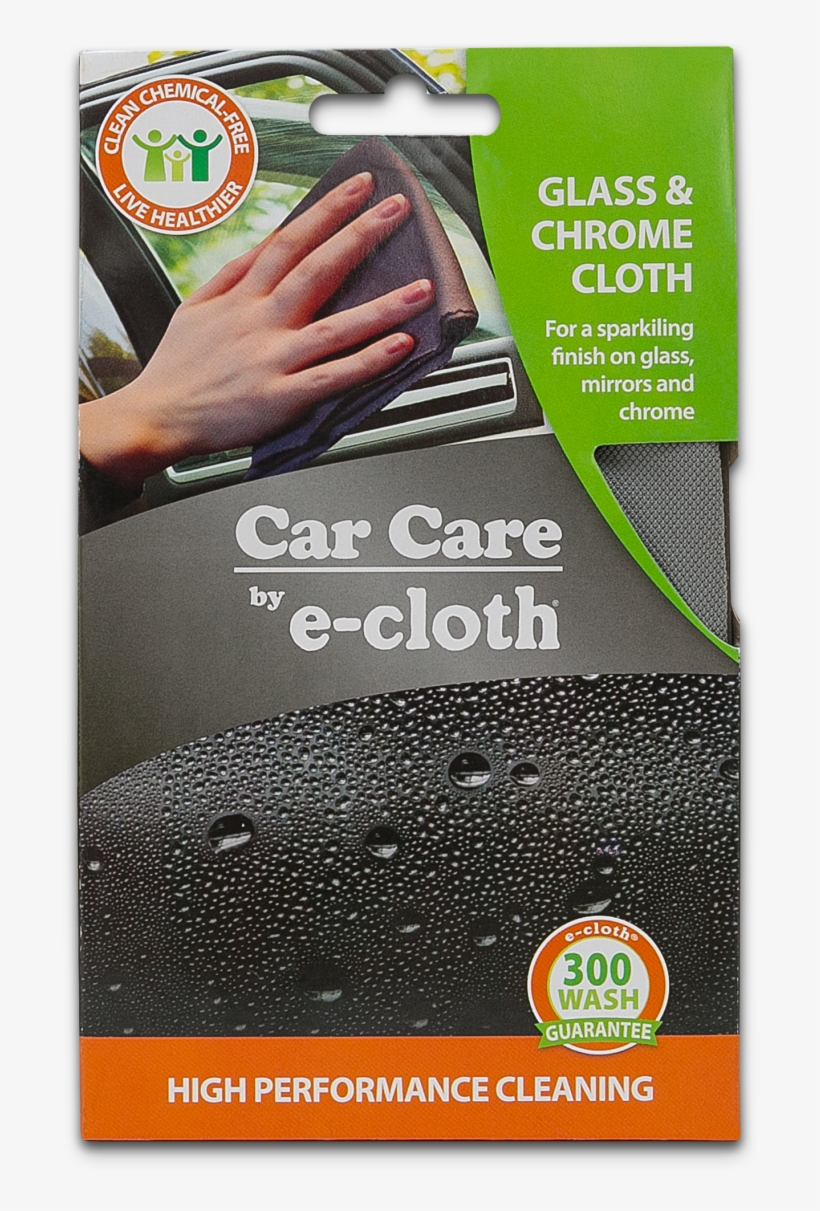 Car Glass & Chrome Cloth - Graphic Design, transparent png download