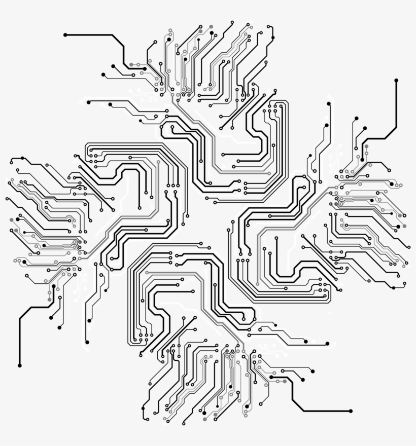Lines Png Transparent File - Circuit Imprimé Png, transparent png download