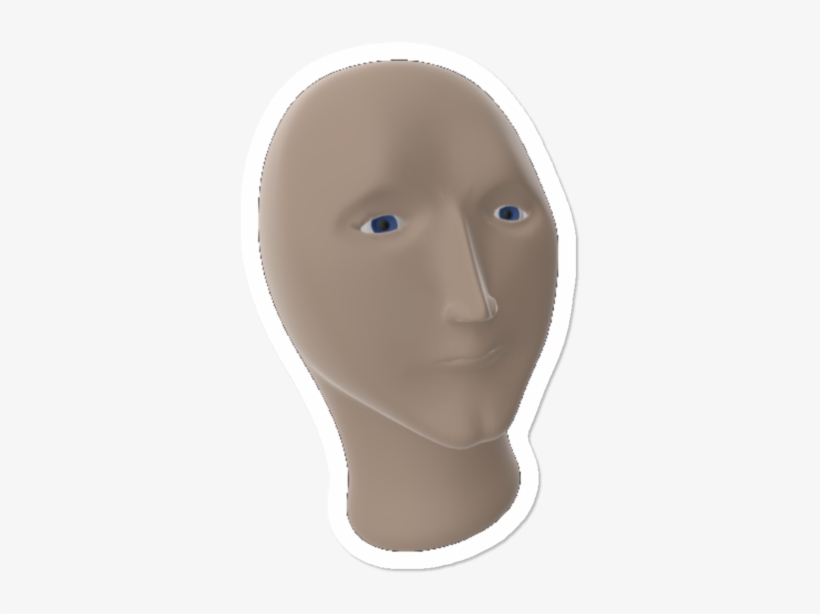 Meme Man - Face Mask, transparent png download