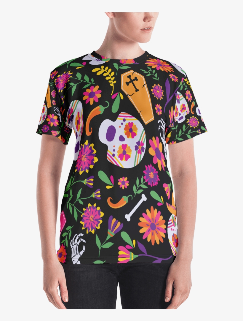 Dia De Los Muertos - Shirt, transparent png download