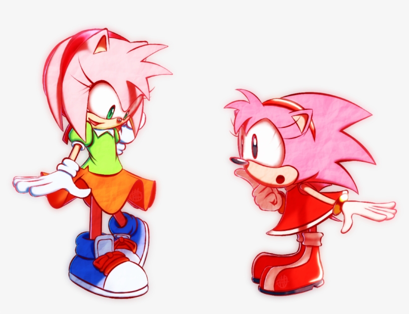 Amy Rose Outfit Swap - Amy Rose Outfit, transparent png download