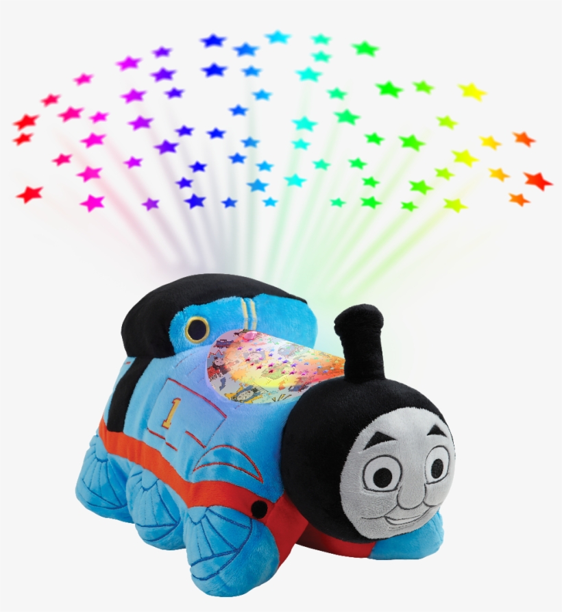 Thomas The Tank Engine Sleeptime Lite With Colorful - Pillow Pets Sleeptime Lites, transparent png download