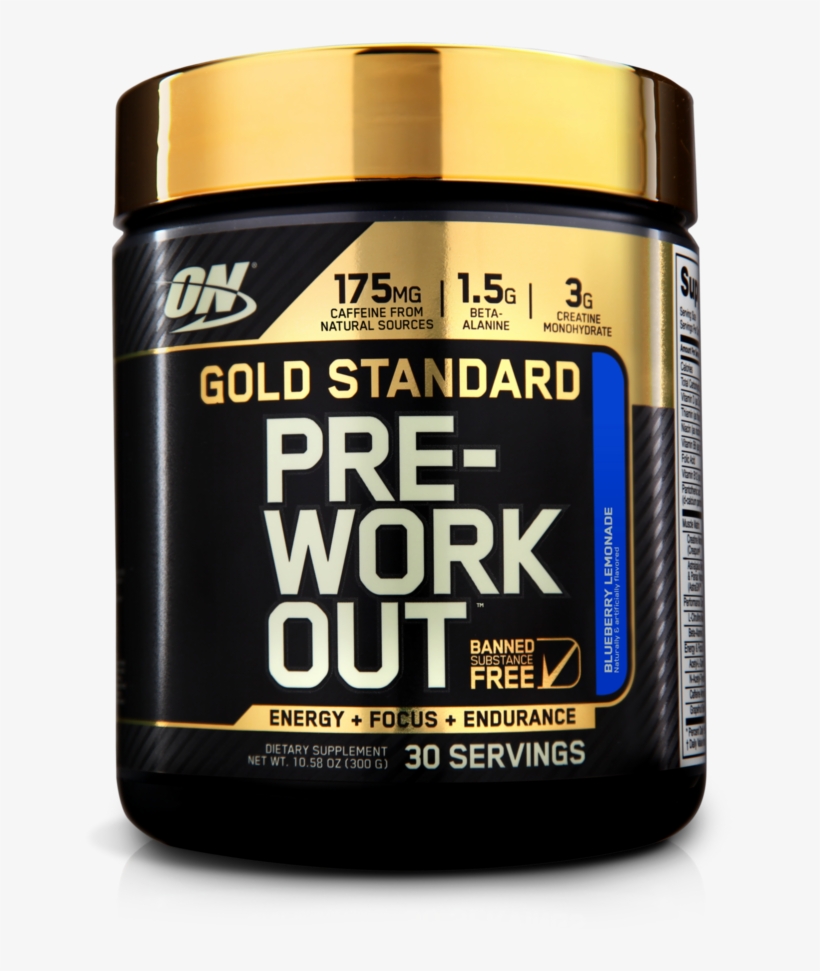 Gs Pre-workout 30sv Blueberry Lemonade V=1474951419 - Optimum Nutrition Gold Standard Pre Workout Png, transparent png download