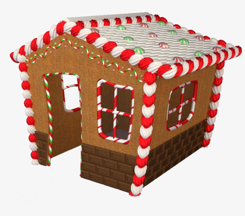 Gingerbread Freeuse Stock - Gingerbread House, transparent png download