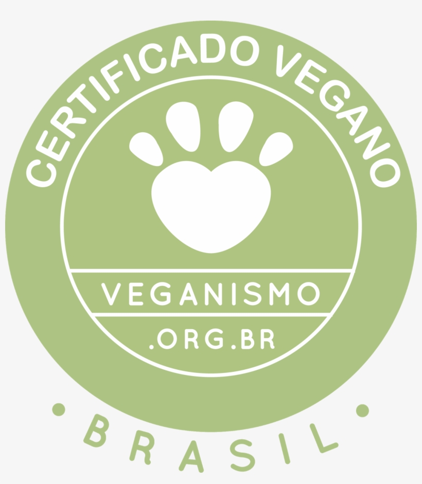 Selo Vegano - Veganismo Brasil - Circle, transparent png download