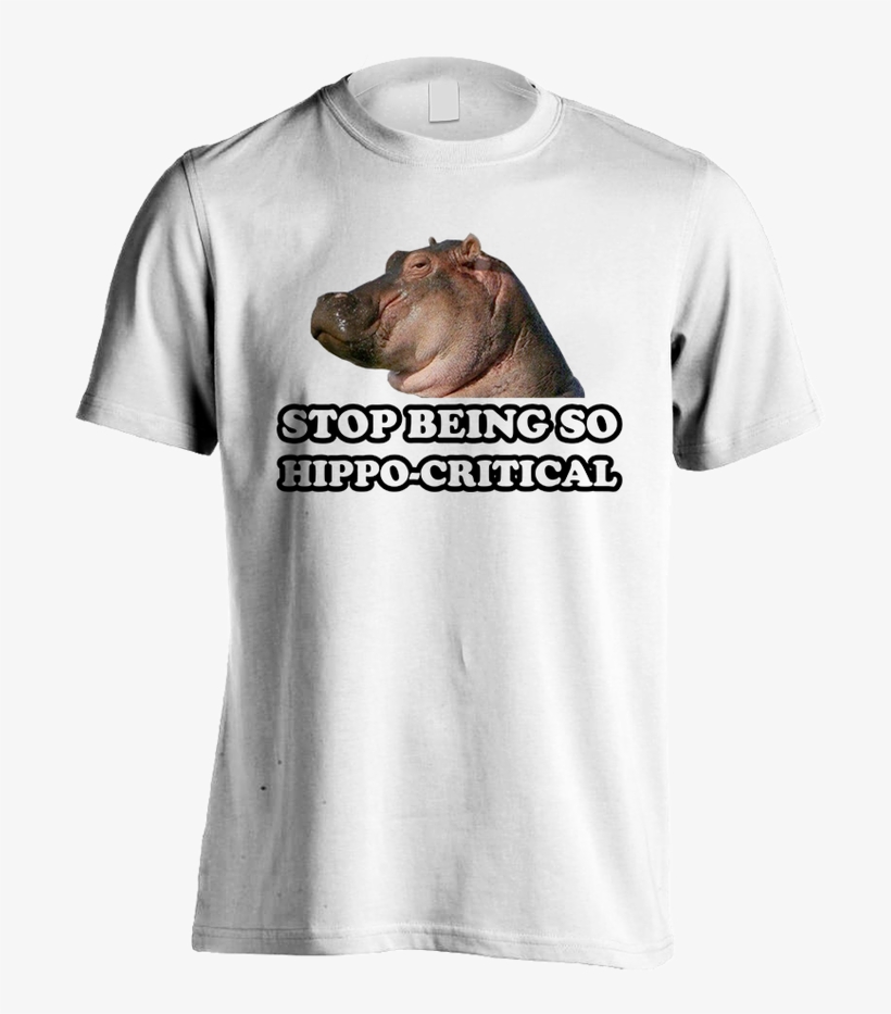 Kaos Kuda Nil / Shirt Hippopotamus Animal Puns / Baju - New California Republic Camiseta, transparent png download