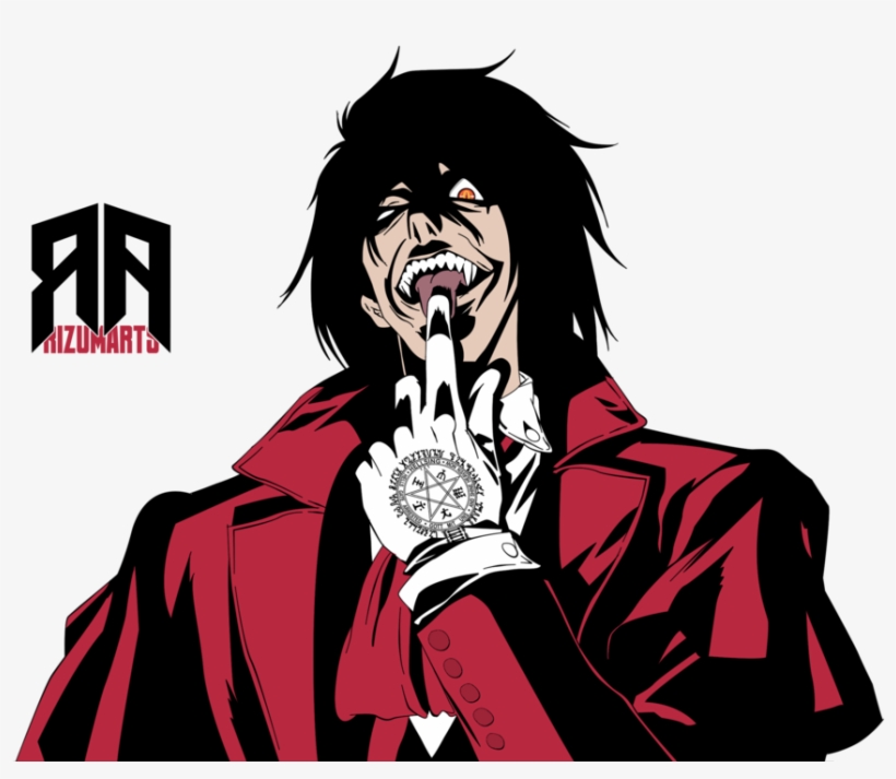 Alucard Transparent Images - Alucard Hellsing Png, transparent png download