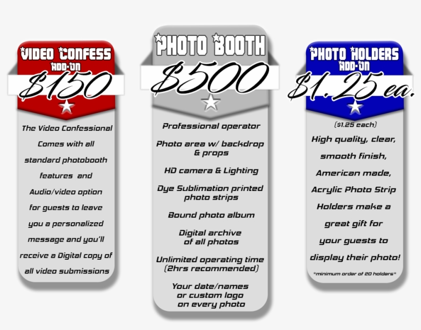 Ame Photo Booth Add-ons Pricing - Calligraphy, transparent png download