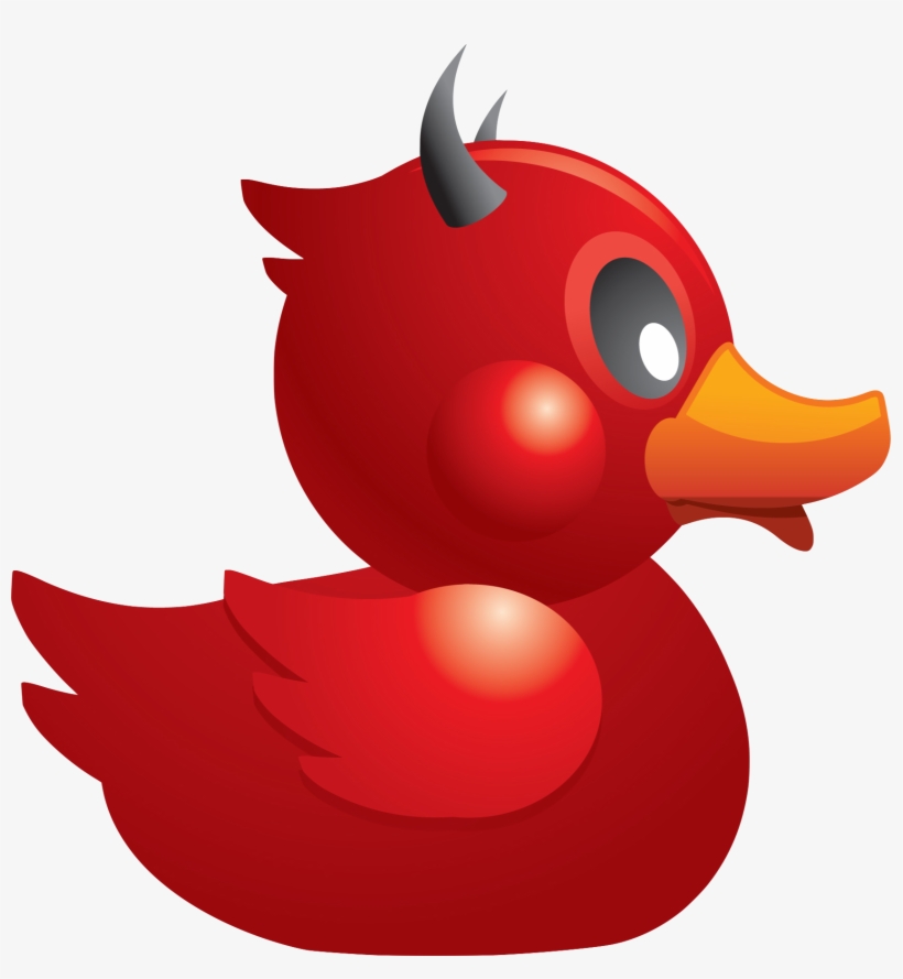 Duck Bigeve Langlais2016 06 30t07 - Small Cartoon Duck, transparent png download