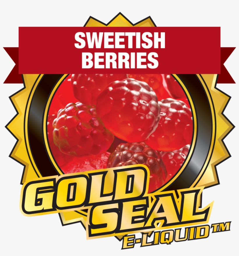 Sweetish Berries - Gold Seal Ejuice, transparent png download