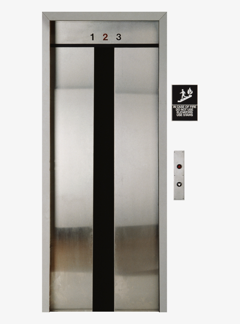 Photo Liftdoorpartlyopen - Sliding Door, transparent png download
