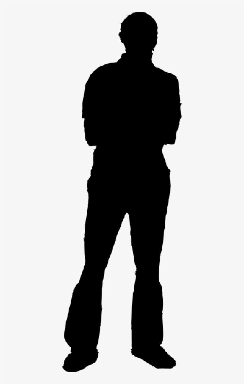 How To Set Use Man Silhouette Png - Man Silhouette Svg, transparent png download