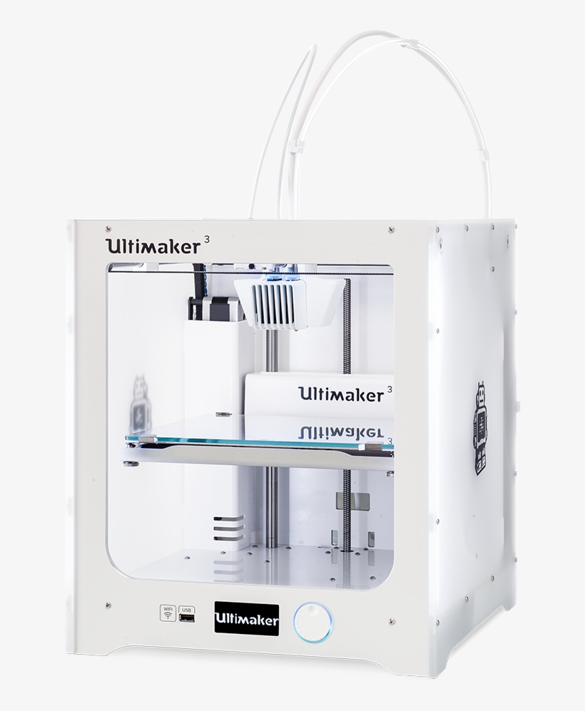 Ultimaker 3 3d Printer - 3d Drucker Ultimaker 3, transparent png download