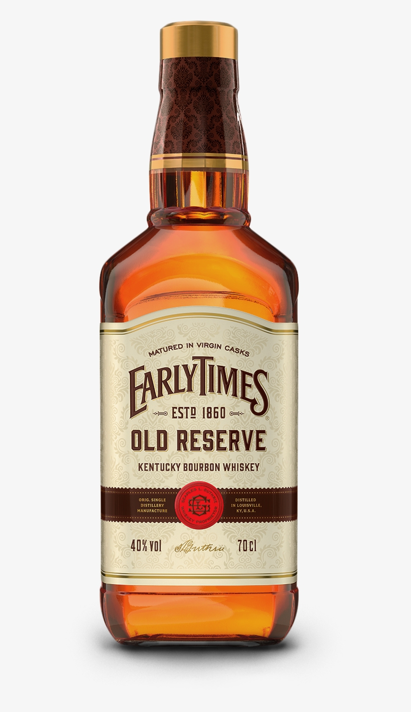Early Times Old Reserve Bourbon - American Whiskey, transparent png download