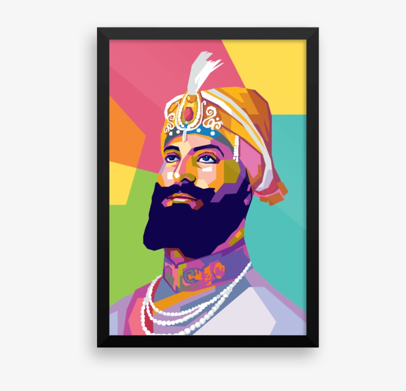 Guru Gobind Framed Print - Creative Arts, transparent png download