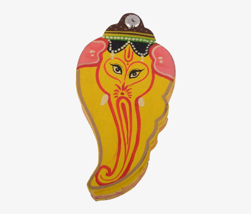 Ganesh Face Coin Holder - Illustration, transparent png download
