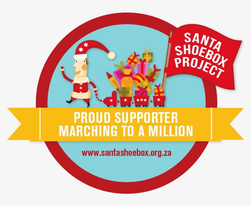 Santa Shoebox Digital Supporter Badge Png - Santa Shoebox, transparent png download