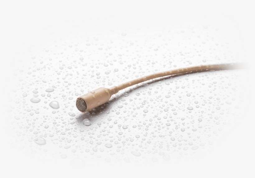 Waterproof Lavalier Shown With Wsc Windscreen Cap - Waterproof Microphone, transparent png download