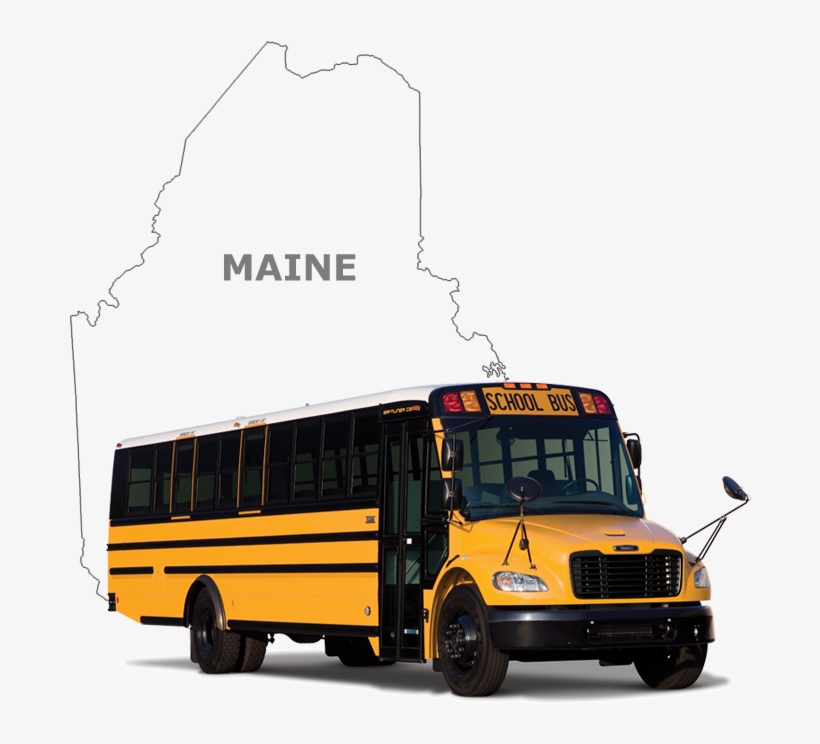Maine Travel By Bus Images Buses For Sale In Maine - Saf T Liner C2, transparent png download