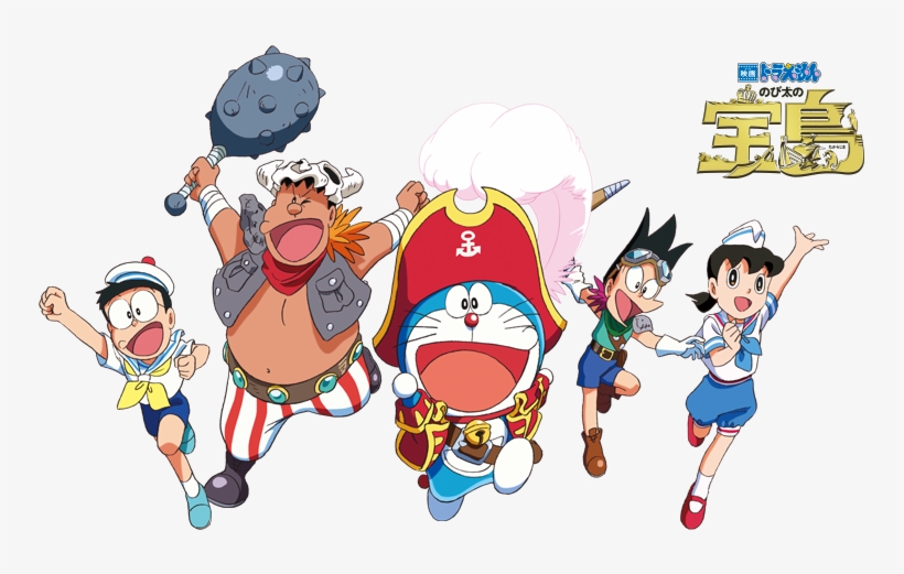 'doraemon 2018' Đầu Tư Mạnh Về Mặt Hình Ảnh Với Tạo - ドラえもん のび太 の 宝島, transparent png download