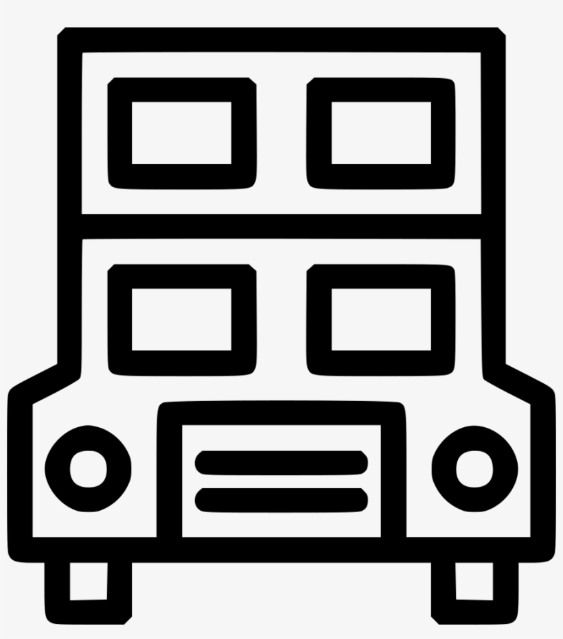 Double Decker Bus Travel Public Comments - Icon, transparent png download