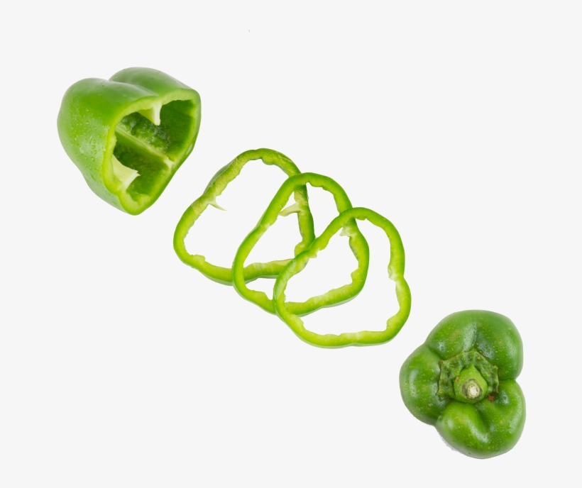 Green Pepper - Green Bell Pepper, transparent png download