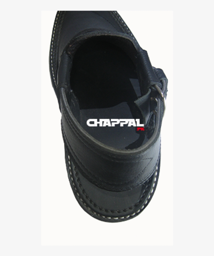 Peshawari Black Dotted Chappal - Camera Lens, transparent png download