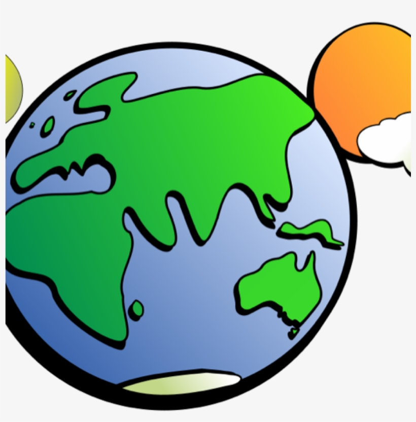 World Globe Clipart Free Earth And Globe Clipart Space - Earth And Space Clip Art, transparent png download