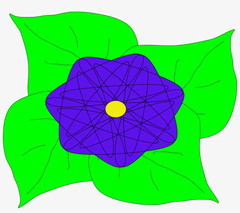 Desenhos De Flor Violeta, transparent png download