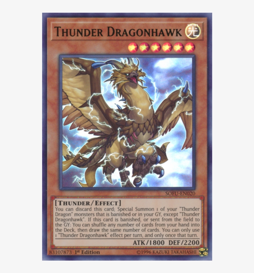 Out Of Stock Sofu En020 - Thunder Dragonhawk, transparent png download