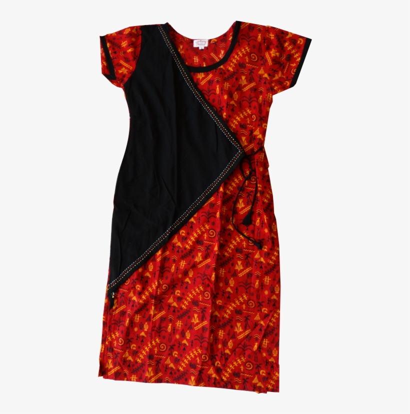 Kurti With Half Jacket - Day Dress, transparent png download