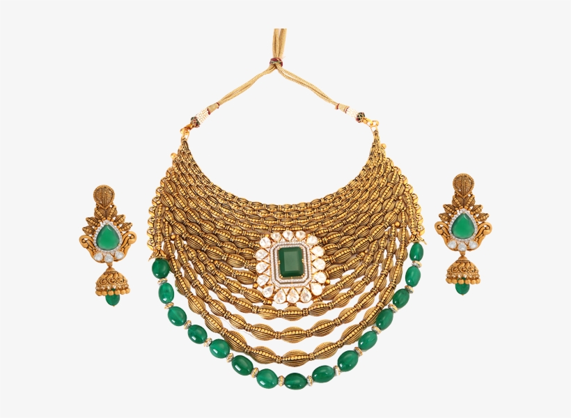 Exclusive Designed Necklace Set - Necklace, transparent png download