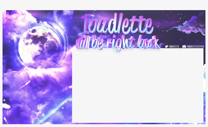 Toadlette Screens Brb - Graphic Design, transparent png download