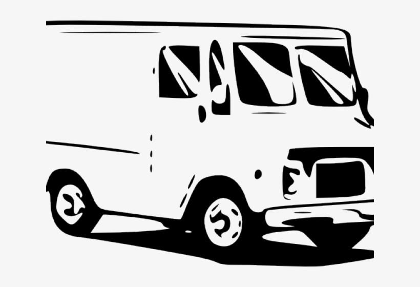 Truck Clipart Container Truck - Delivery Truck Clip Art, transparent png download