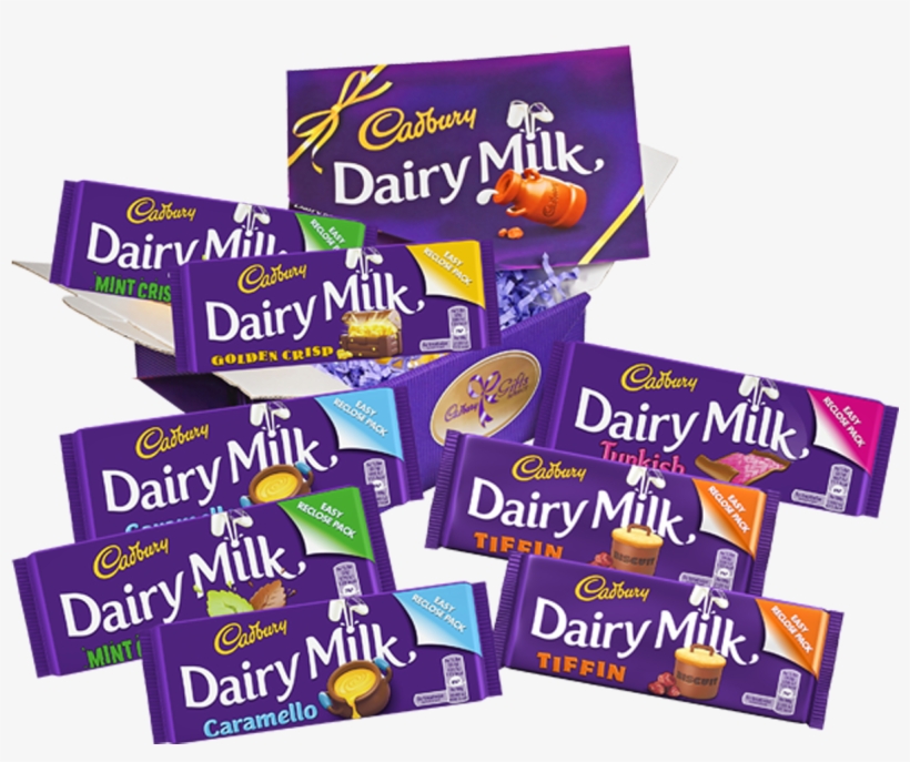 Categories Dairy Milk Chocolate Bar Flavours PNG Image Transparent