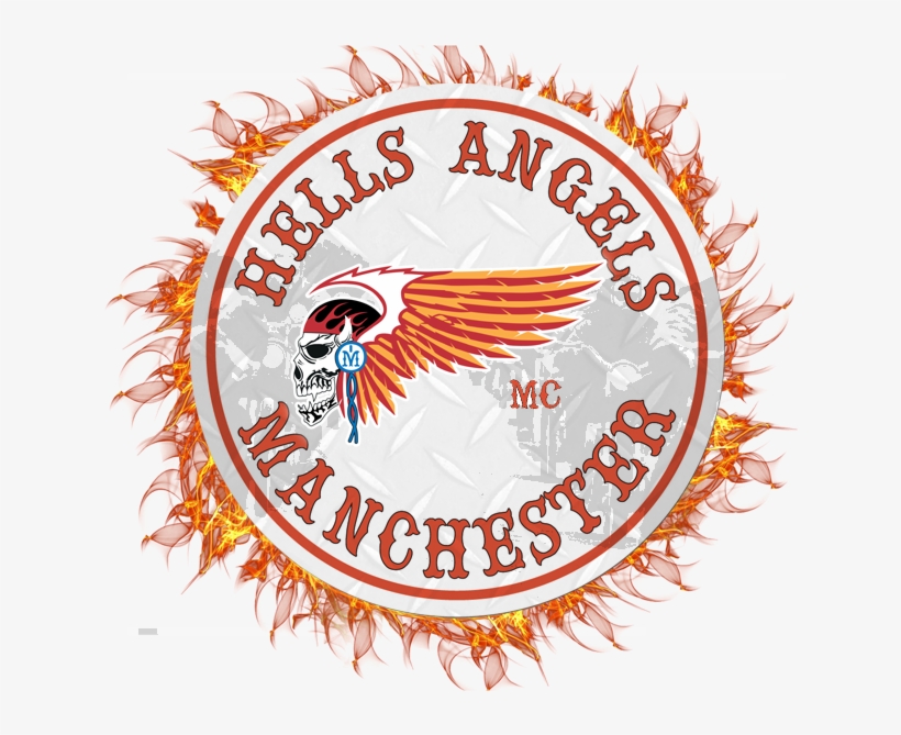 Hells Angels Death Head Manchester, transparent png download