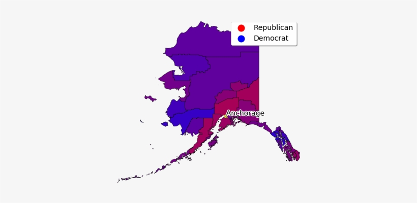 Alaska Voters Will Have A Lot To Say This November - Alaska Map, transparent png download