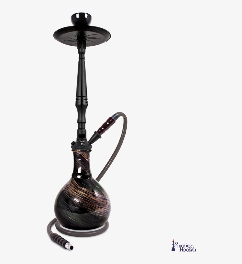 Sahara Dome Supernova Hookah - Black Hookah, transparent png download