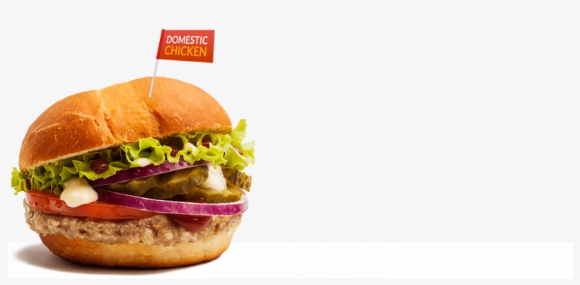 Burger Chicken King - Cheeseburger, transparent png download