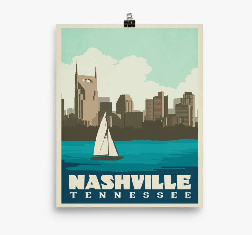 Nashville Tennessee - Poster, transparent png download